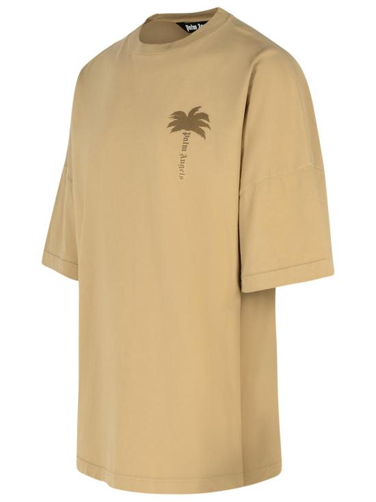 25SS 팜앤젤스 반팔 티셔츠 PMAA002S25JER0046161 Beige - PALM ANGELS