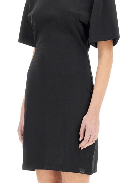  쿠레쥬 미디 원피스 125JRO537 JS01079999 Black - COURREGES