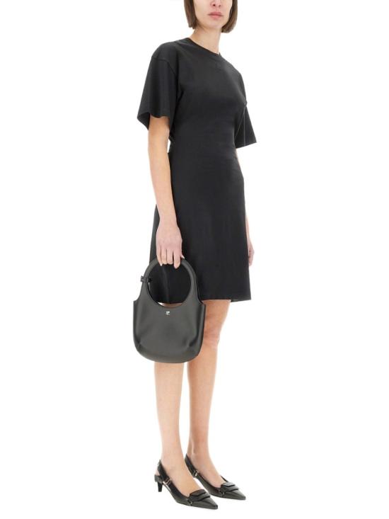  쿠레쥬 미디 원피스 125JRO537 JS01079999 Black - COURREGES