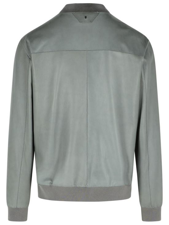 25SS 살바토레 산토로 가죽 자켓 48576 UGREY Grey - SALVATORE SANTORO