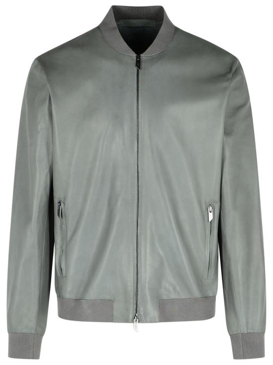 25SS 살바토레 산토로 가죽 자켓 48576 UGREY Grey