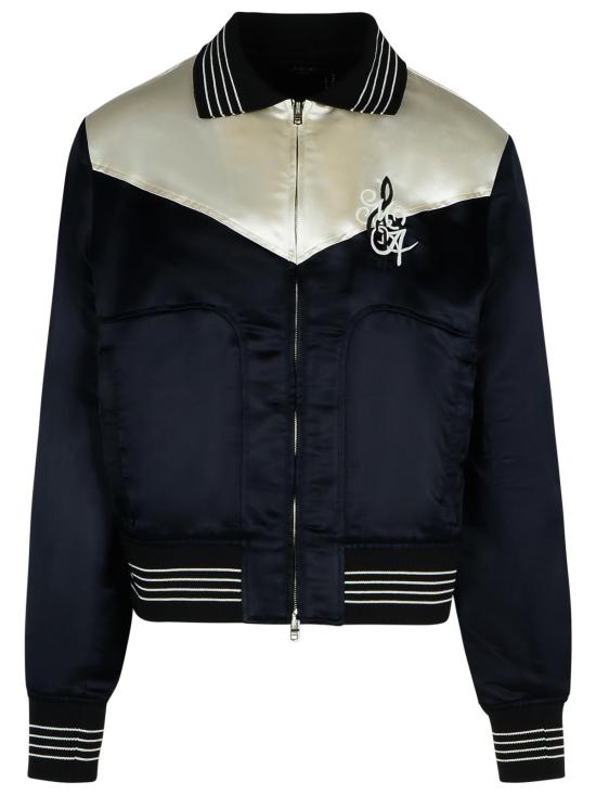 25SS 아미리 봄버 자켓 AMOUBN1074BLACK Black