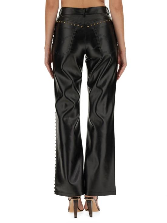 모스키노 스트레이트 팬츠 03378718 0555 Black - MOSCHINO