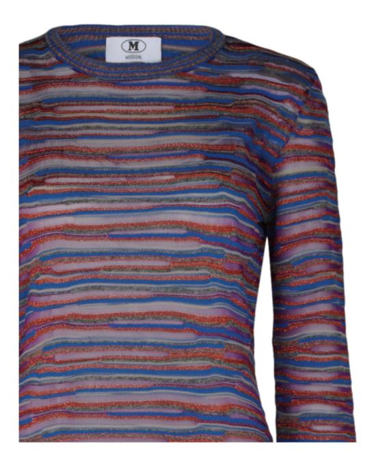  엠 미쏘니 미디 원피스 S23UG1U BK042Y SM9QD 92057 L Multicolor - M MISSONI