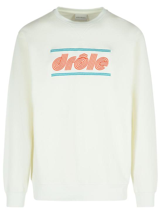 25SS 드롤드무슈 긴팔 티셔츠 G SW164 CO162OW White