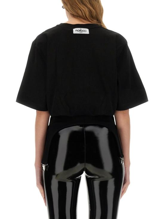  피오루찌 반팔 티셔츠 W01FMTSH263CJ01BK01 BLACK Black - FIORUCCI