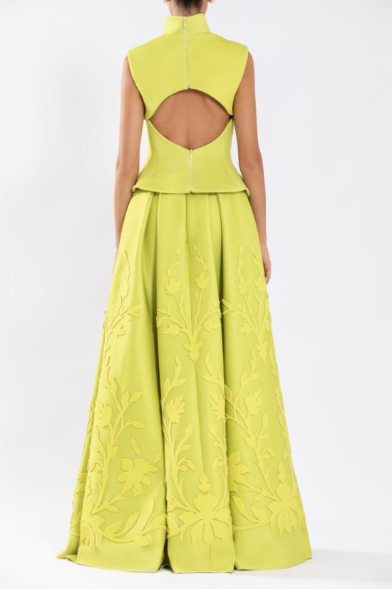  사이드 코베이시 민소매 티셔츠 분리형 볼레로가 있는 네오프렌 코르셋 - SAIID KOBEISY