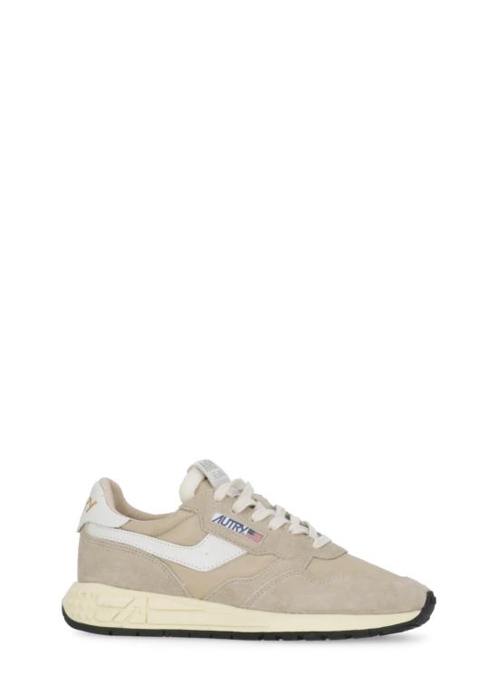 25FW 오트리 REELWIND 리엘윈드 로우탑 스니커즈 WWLW NC08WH WHT PEP Beige
