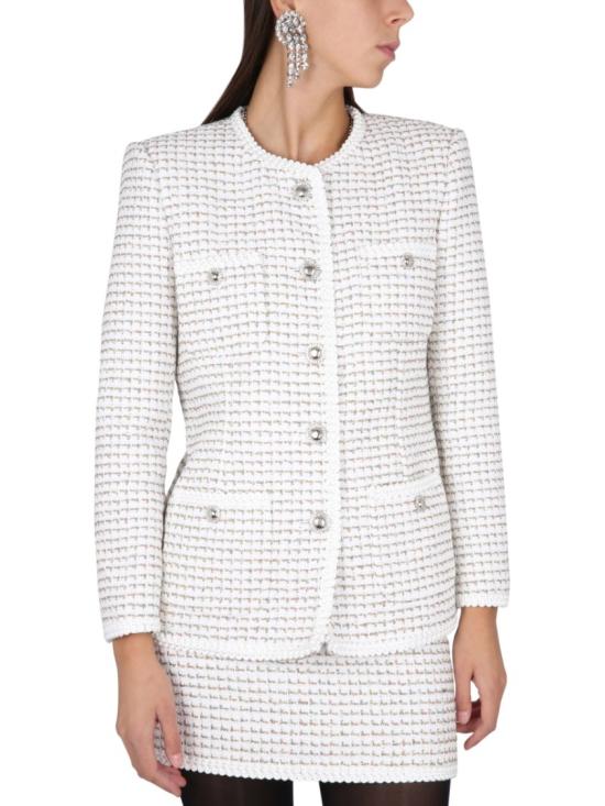  알레산드라리치 자켓 FAB3168 F3805822 White - ALESSANDRA RICH