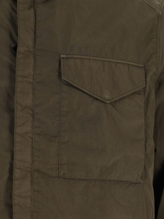 25FW 씨피 컴퍼니 크롬 R 렌즈 오버셔츠  19CMOS089A005904G683 Green - C.P. COMPANY