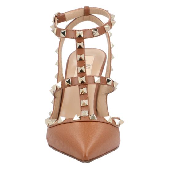 25SS 발렌티노 가라바니 힐/펌프스 5W2S0393VCEN58 Brown - VALENTINO GARAVANI