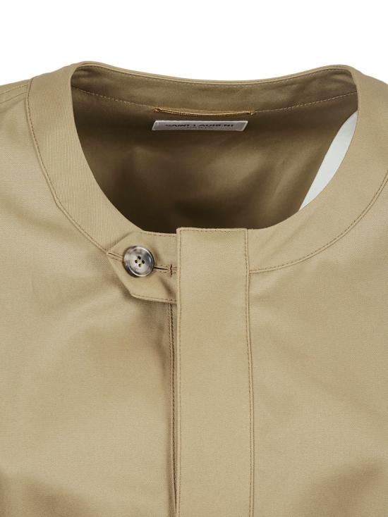  생로랑 미디 원피스 786339Y3A992611 Neutrals - SAINT LAURENT