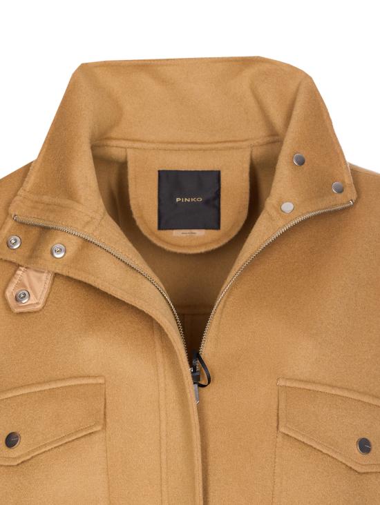 25FW 핑코 코트 105341 A2XMCAM Beige - PINKO