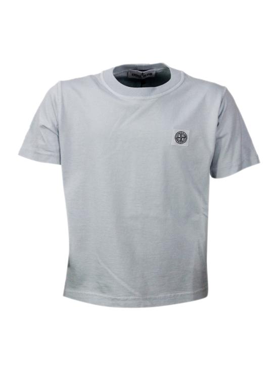 25FW [키즈] 스톤 아일랜드 티셔츠 K1S162100006S0050 V0041 Sky blu