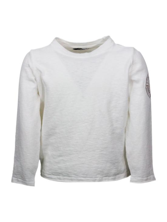 25FW [키즈] 스톤 아일랜드 니트/스웻셔츠 K1S165100012 V0001 White