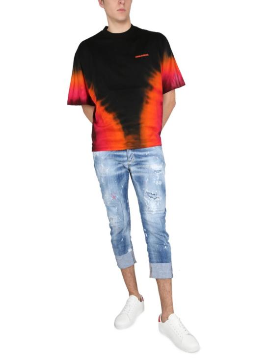  디스퀘어드2 반팔 티셔츠 S74GD1114 S22427966A Black - DSQUARED2