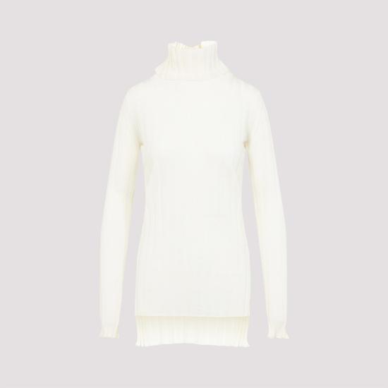 25FW 까르벵 터틀넥 6252K21070 White - CARVEN