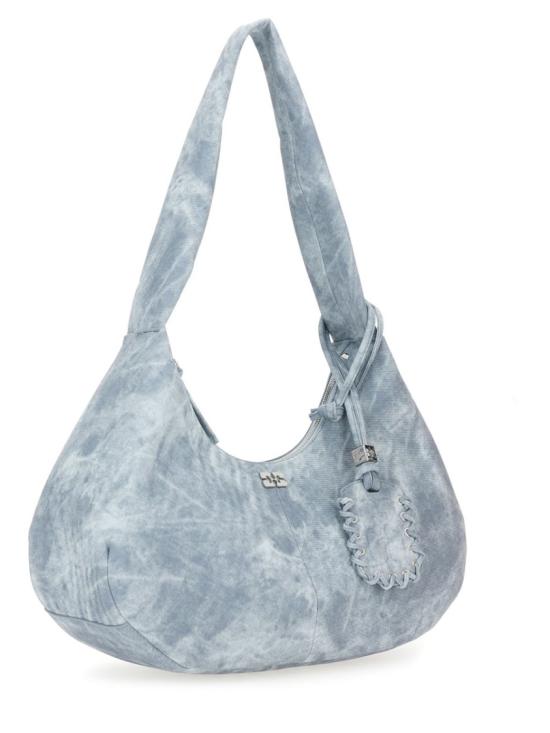 25FW 가니 숄더백 A6866 371 Blue - GANNI