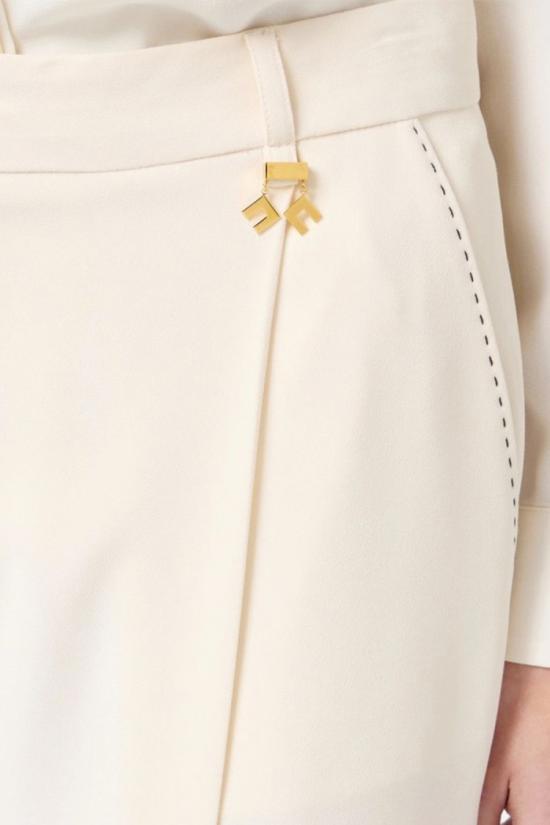 25SS 엘리자베타프랜치 스트레이트 팬츠 PA07251E2193 Neutrals - ELISABETTA FRANCHI