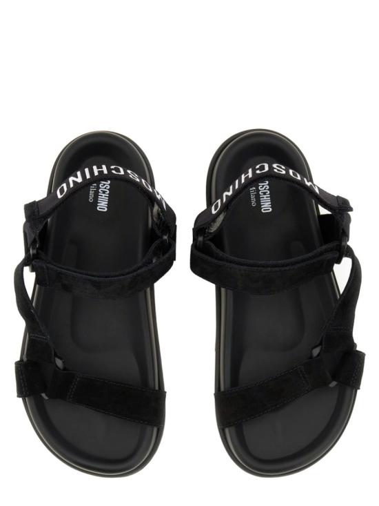 25SS 모스키노 샌들 MA16254I0M ME0000 Black - MOSCHINO