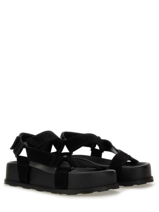 25SS 모스키노 샌들 MA16254I0M ME0000 Black - MOSCHINO