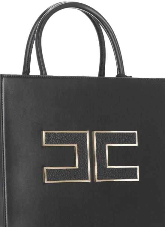 25FW 엘리자베타프랜치 토트백 BS32A56E2 110 Black - ELISABETTA FRANCHI