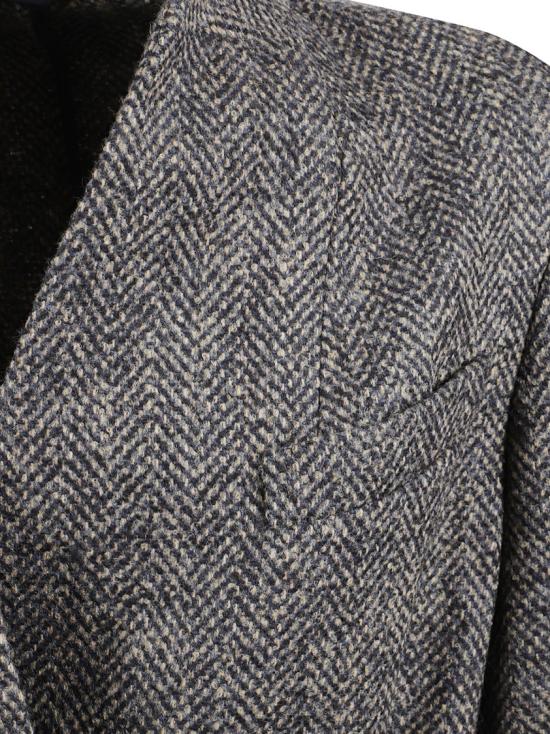 25FW 브루넬로 쿠치넬리 셰브론 트위드 자켓 MG5297052 C4897 Grey - BRUNELLO CUCINELLI