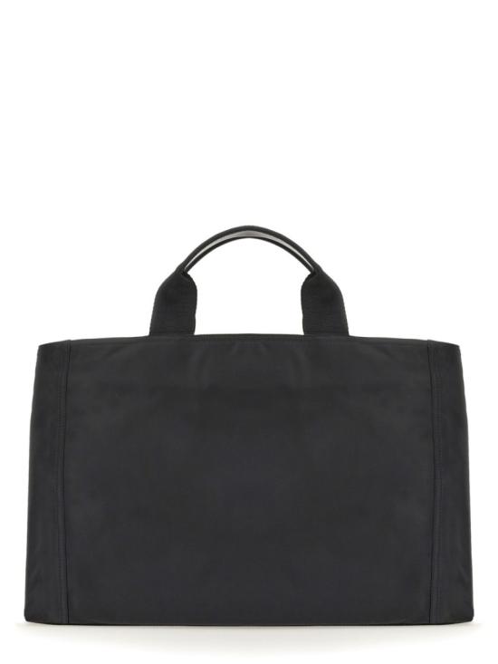  돌체앤가바나 Nylon holdall with rubberized logo 백 BM2125 AG1828B956 Black - DOLCE & GABBANA