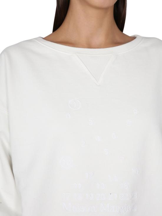  마르지엘라 긴팔 티셔츠 S50GU0208 S25520729 White - MAISON MARGIELA