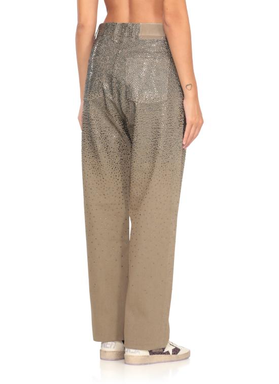 25FW 골든구스 스트레이트 팬츠 GWP00844 P002075 15184 JOURNEY Brown - GOLDEN GOOSE