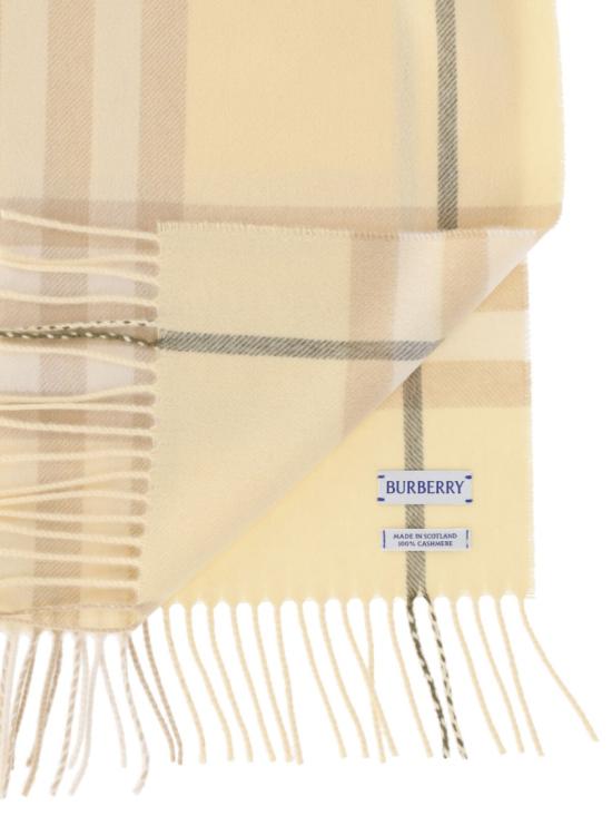 25FW 버버리 체크 캐시미어 스카프 8112710A3212 Neutrals - BURBERRY