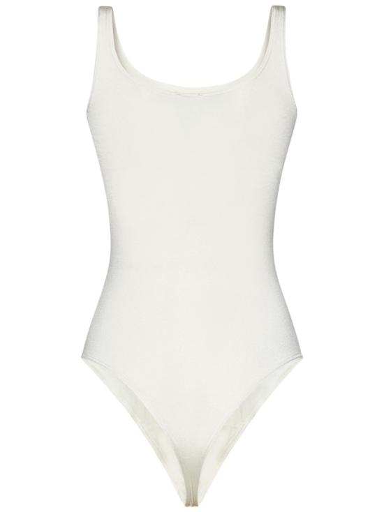 25SS 월포드 바디수트 티셔츠 2366566 White - WOLFORD