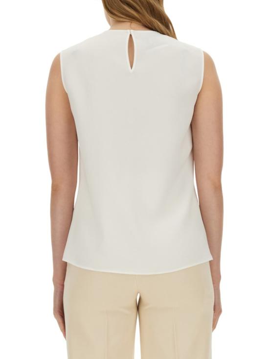  모스키노 민소매 티셔츠 08070433 8001 White - MOSCHINO