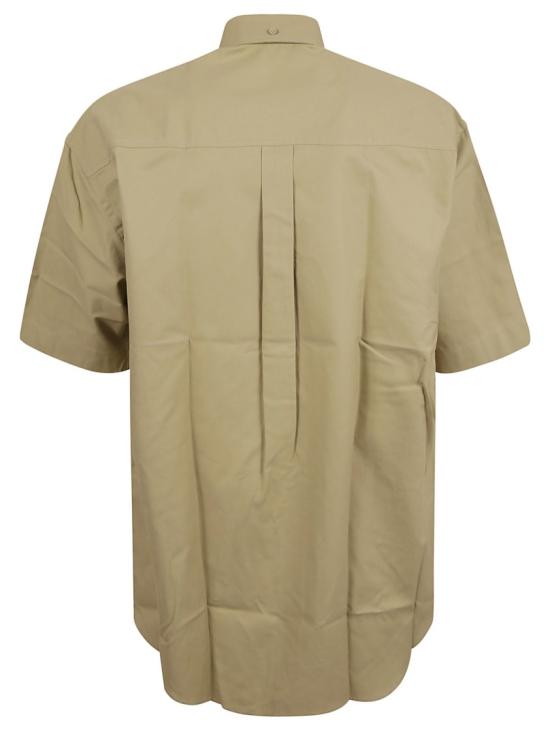  버버리 반팔 셔츠 8081978 B7311 Brown - BURBERRY