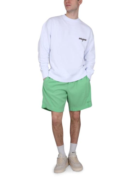  엠에스지엠 긴팔 티셔츠 3440MM192 23700001 White - MSGM