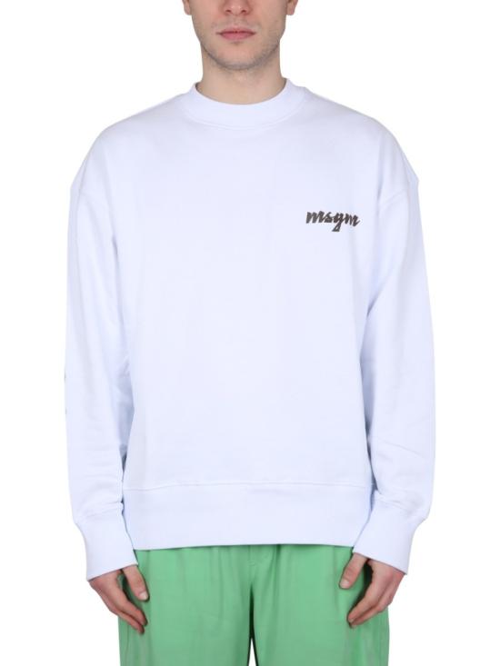  엠에스지엠 긴팔 티셔츠 3440MM192 23700001 White