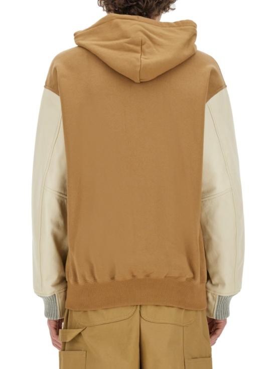  와타나베 준야 후드 티셔츠 WM T905 100 1 Brown - JUNYA WATANABE