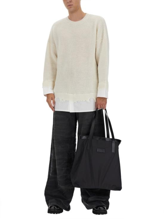  MM6 메종마르지엘라 스웨터 S62HL0015 S18382101 Neutrals - MM6 MAISON MARGIELA