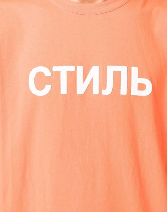 25SS 헤론 프레스톤 반팔 티셔츠 HMAA032C99JER0022201 Orange - HERON PRESTON