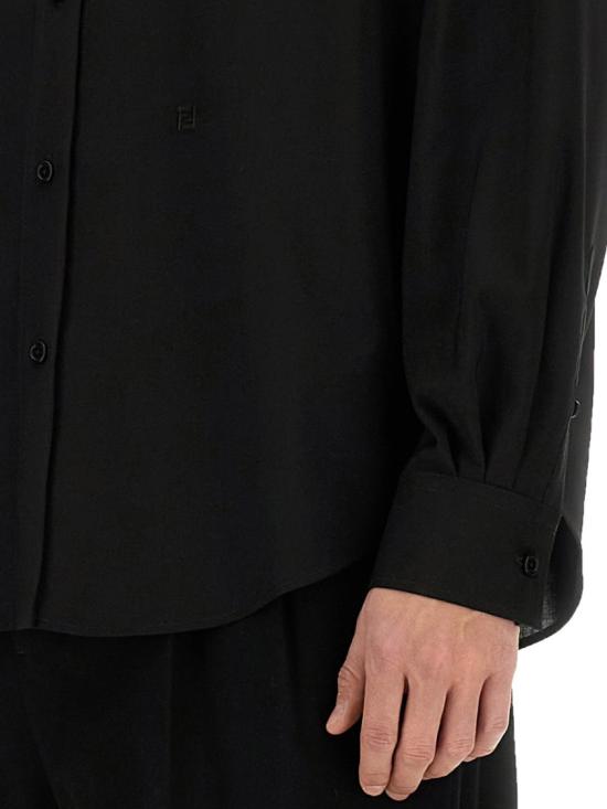  펜디 긴팔 셔츠 FS1275 ASCHF0QA1 Black - FENDI