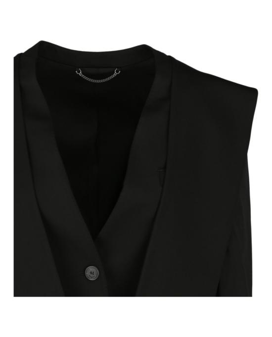  살바토레 페라가모 수트 자켓 13F282 726942 00002 44 Black - SALVATORE FERRAGAMO