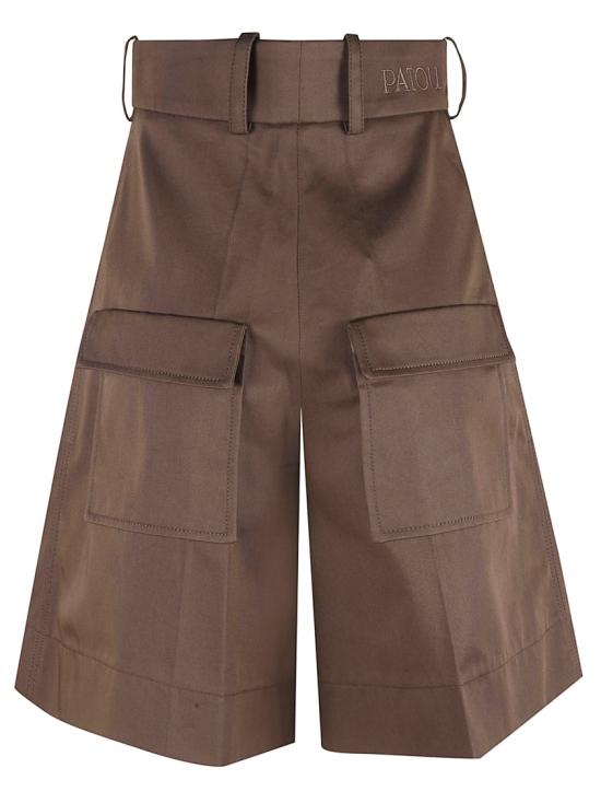  파투 숏팬츠 TR0480074808B Brown - PATOU