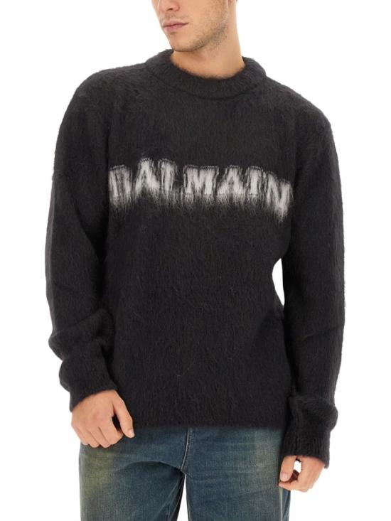  발망 스웨터 BH0KD000 KF38EAB Black - BALMAIN