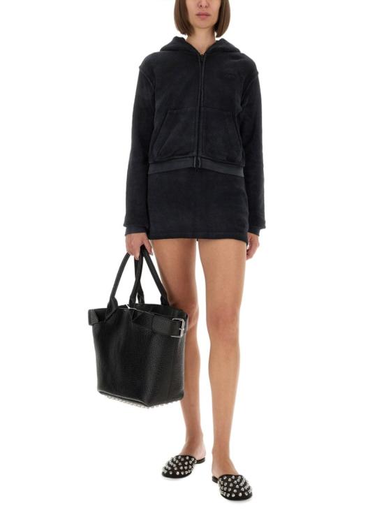 25FW 알렉산더 왕 탑 4CC3252647 011 Black - ALEXANDER WANG