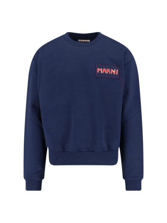 25FW 마르니 스웨터 FUMU0074X1 UTC27500B95 Blue