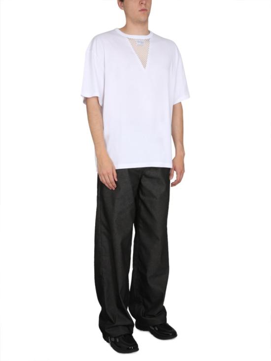  라프 시몬스 반팔 티셔츠 231 126A 190011010 Silver - RAF SIMONS