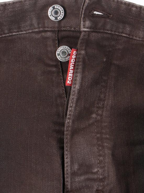 25FW 디스퀘어드2 데님 팬츠 S74LB1775 S39781 143 Brown - DSQUARED2
