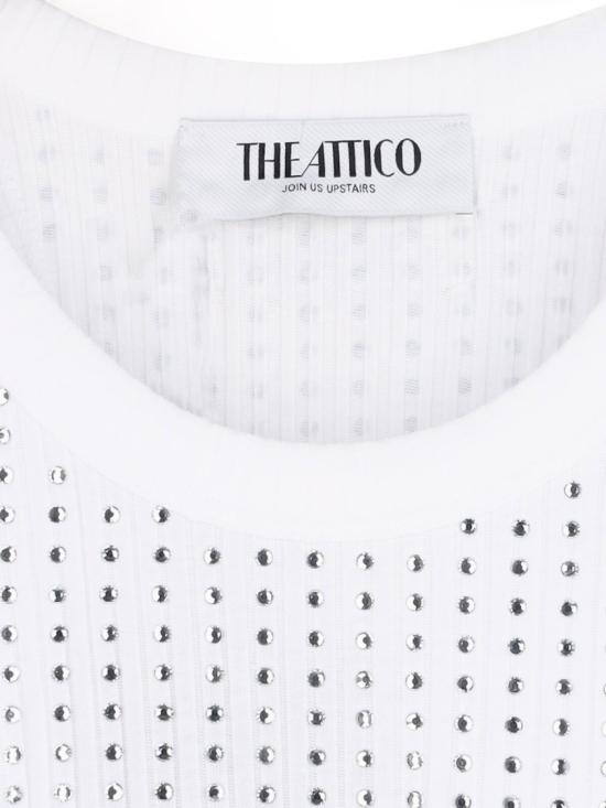 25SS 디 아티코 탑 250WCN00004 JJJ051TR001 White - THE ATTICO