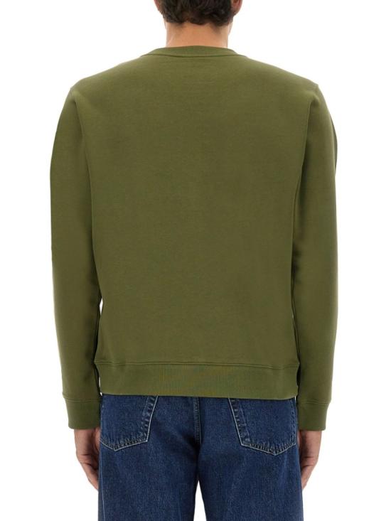25FW 겐조 긴팔 티셔츠 FF65SW1504MF 50 Green - KENZO