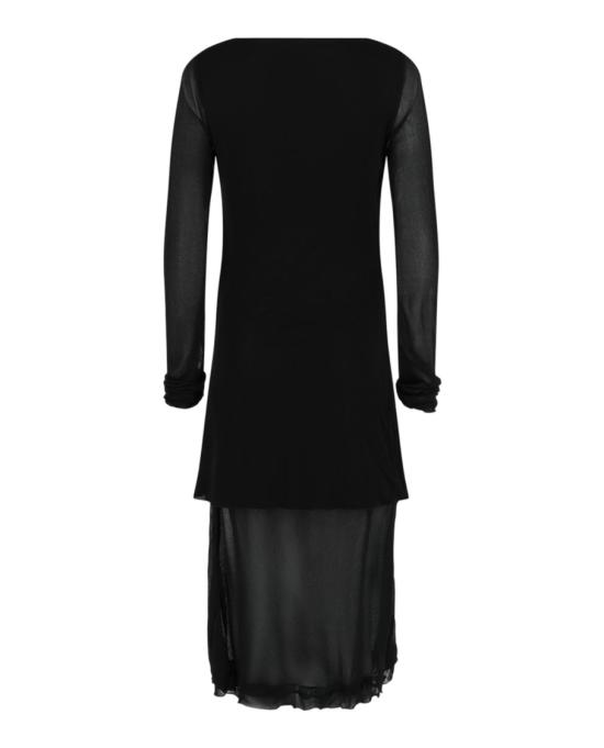  살바토레 페라가모 롱 원피스 135251 750759 00002 42 Black - SALVATORE FERRAGAMO